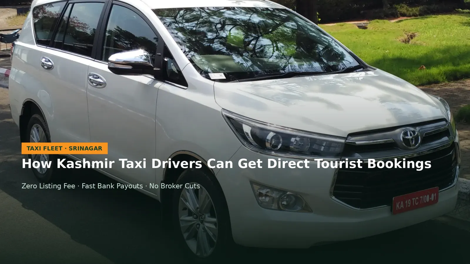 How Kashmir Taxi Drivers and Fleet Owners Can Get Direct Tourist Bookings