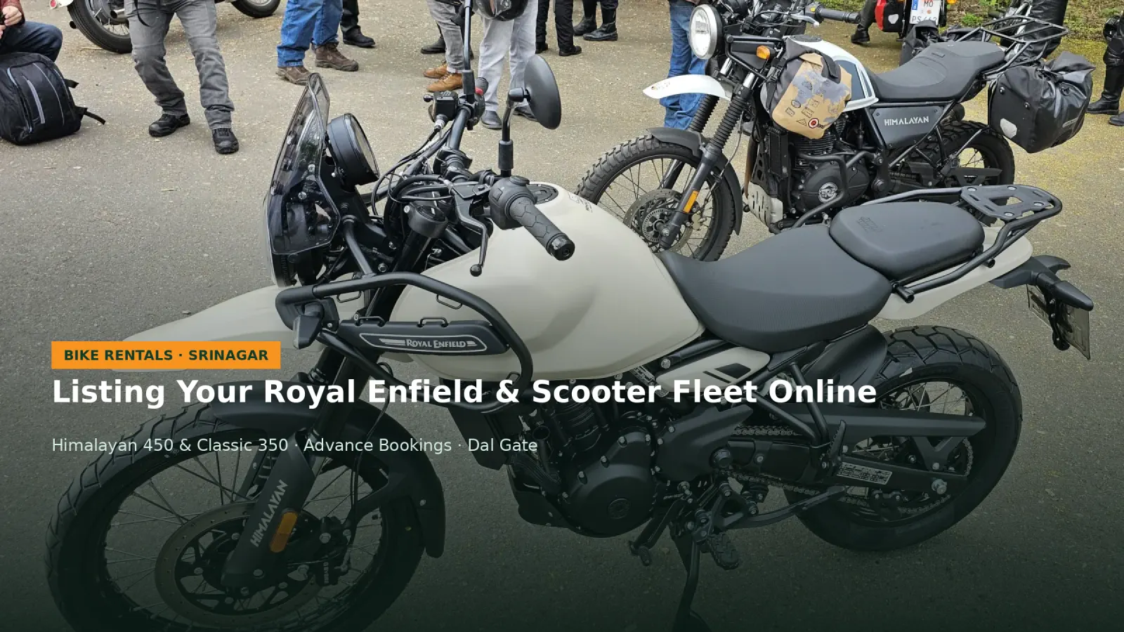 How to List Your Royal Enfield and Scooter Fleet for Rental in Srinagar
