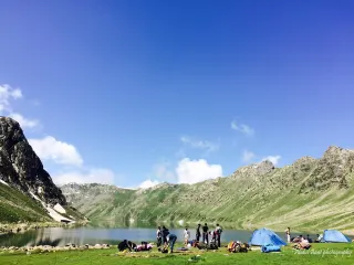 Tarsar Lake, camping 2017