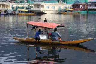 Shikar At Dallake Srinagar